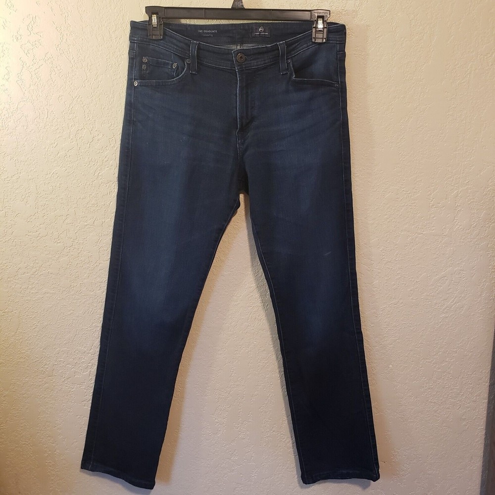 Adriano Goldschmied Men's The Graduate Tailored Leg Jeans 32x29